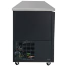 MoTak MBB-3D-90-G-X 90 3/8" Bar Refrigerator - 3 Swinging Glass Doors, Black, 115v thumbnail 8