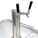 MoTak MBCBD-1-X 23 1/2" Kegerator Beer Dispenser w/ (1) Keg Capacity - (1) Column, Black, 115v thumbnail 11