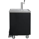 MoTak MBCBD-1-X 23 1/2" Kegerator Beer Dispenser w/ (1) Keg Capacity - (1) Column, Black, 115v thumbnail 7