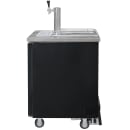 MoTak MBCBD-1-X 23 1/2" Kegerator Beer Dispenser w/ (1) Keg Capacity - (1) Column, Black, 115v thumbnail 8