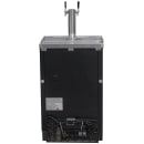 MoTak MBCBD-1-X 23 1/2" Kegerator Beer Dispenser w/ (1) Keg Capacity - (1) Column, Black, 115v thumbnail 9