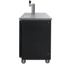 MoTak MBCBD-3-X 69 1/8" Kegerator Beer Dispenser w/ (2) Keg Capacity - (2) Column, Black, 115v thumbnail 7