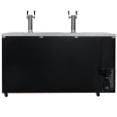 MoTak MBCBD-3-X 69 1/8" Kegerator Beer Dispenser w/ (2) Keg Capacity - (2) Column, Black, 115v thumbnail 9