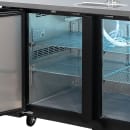 MoTak MBCBD-4-X 90 3/8" Kegerator Beer Dispenser w/ (3) Keg Capacity - (2) Column, Black, 115v thumbnail 13