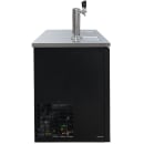 MoTak MBCBD-4-X 90 3/8" Kegerator Beer Dispenser w/ (3) Keg Capacity - (2) Column, Black, 115v thumbnail 8