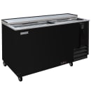 MoTak MBST-65-X 64 1/2" Forced Air Bottle Cooler - Holds (528) 12 oz Bottles, Lid Locks, 115v thumbnail 2