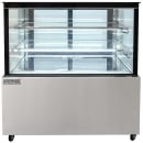 MoTak MCD47-2X 47 1/4" Full Service Bakery Case w/ Straight Glass - (3) Levels, 115v thumbnail 2