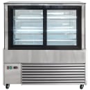 MoTak MCD47-2X 47 1/4" Full Service Bakery Case w/ Straight Glass - (3) Levels, 115v thumbnail 5
