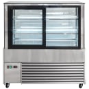MoTak MCD47-2X 47 1/4" Full Service Bakery Case w/ Straight Glass - (3) Levels, 115v thumbnail 7
