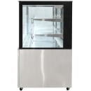 MoTak MCD59-2X 58 1/8" Full Service Bakery Case w/ Straight Glass - (3) Levels, 115v thumbnail 4