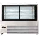 MoTak MCD59-2X 58 1/8" Full Service Bakery Case w/ Straight Glass - (3) Levels, 115v thumbnail 5
