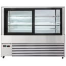 MoTak MCD59-2X 58 1/8" Full Service Bakery Case w/ Straight Glass - (3) Levels, 115v thumbnail 7