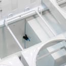 MoTak MDC18-X 47" Mobile Ice Cream Dipping Cabinet w/ 12 Tub Capacity - White, 115v thumbnail 19