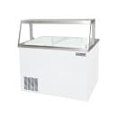 MoTak MDC18-X 47" Mobile Ice Cream Dipping Cabinet w/ 12 Tub Capacity - White, 115v thumbnail 21