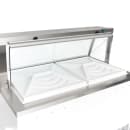 MoTak MDC18-X 47" Mobile Ice Cream Dipping Cabinet w/ 12 Tub Capacity - White, 115v thumbnail 8