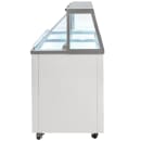 MoTak MDC26-X 67 3/4" Mobile Ice Cream Dipping Cabinet w/ 20 Tub Capacity - White, 115v thumbnail 4