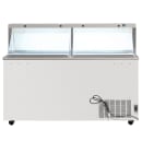 MoTak MDC26-X 67 3/4" Mobile Ice Cream Dipping Cabinet w/ 20 Tub Capacity - White, 115v thumbnail 7