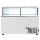 MoTak MDC26-X 67 3/4" Mobile Ice Cream Dipping Cabinet w/ 20 Tub Capacity - White, 115v thumbnail 8
