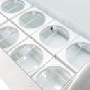 MoTak MDC26-X 67 3/4" Mobile Ice Cream Dipping Cabinet w/ 20 Tub Capacity - White, 115v thumbnail 9