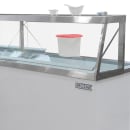 MoTak MDC35-X 88 5/8" Mobile Ice Cream Dipping Cabinet w/ 28 Tub Capacity - White, 115v thumbnail 11