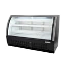MoTak MDC64-X 64 1/4" Full Service Deli Case w/ Curved Glass - (3) Levels, 115v thumbnail 2