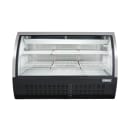 MoTak MDC64-X 64 1/4" Full Service Deli Case w/ Curved Glass - (3) Levels, 115v thumbnail 4