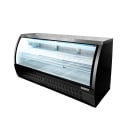 MoTak MDC79-X 82" Full Service Deli Case w/ Curved Glass - (3) Levels, 115v thumbnail 2