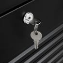 MoTak MGD-1DF-12-HC 25" One Section Display Freezer w/ Swing Doors - Bottom Mount Compressor, Black, 115v thumbnail 12