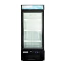 MoTak MGD-1DF-12-HC 25" One Section Display Freezer w/ Swing Doors - Bottom Mount Compressor, Black, 115v thumbnail 5