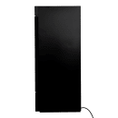 MoTak MGD-1DF-12-HC 25" One Section Display Freezer w/ Swing Doors - Bottom Mount Compressor, Black, 115v thumbnail 6