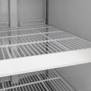 MoTak MGD-1DF-12-HC 25" One Section Display Freezer w/ Swing Doors - Bottom Mount Compressor, Black, 115v thumbnail 8