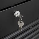 MoTak MGD-1DF-16-HC 25" One Section Display Freezer w/ Swing Doors - Bottom Mount Compressor, Black, 115v thumbnail 12