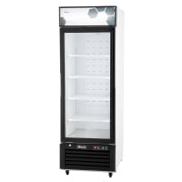 MoTak MGD-1DF-23-HC 26 4/5" One Section Display Freezer w/ Swing Door - Bottom Mount Compressor, Black, 115v thumbnail 26