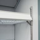 MoTak MGD-1DF-23-HC 26 4/5" One Section Display Freezer w/ Swing Door - Bottom Mount Compressor, Black, 115v thumbnail 9