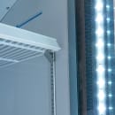 MoTak MGD-1DF-26-HC 28 3/10" One Section Display Freezer w/ Swing Doors - Bottom Mount Compressor, Black, 115v thumbnail 15