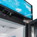 MoTak MGD-1DF-26-HC 28 3/10" One Section Display Freezer w/ Swing Doors - Bottom Mount Compressor, Black, 115v thumbnail 23