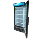 MoTak MGD-1DF-26-HC 28 3/10" One Section Display Freezer w/ Swing Doors - Bottom Mount Compressor, Black, 115v thumbnail 6