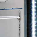 MoTak MGD-1DR-16-HC 25" One Section Glass Door Merchandiser - (1) Right Hinge Door, Black, 115v thumbnail 8