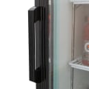 MoTak MGD-1DR-23-X 28 3/8" One Section Glass Door Merchandiser - (1) Right Hinge Door, Black, 115v thumbnail 13