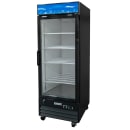 MoTak MGD-1DR-23-X 28 3/8" One Section Glass Door Merchandiser - (1) Right Hinge Door, Black, 115v thumbnail 5