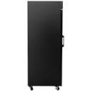 MoTak MGD-1DR-23-X 28 3/8" One Section Glass Door Merchandiser - (1) Right Hinge Door, Black, 115v thumbnail 7