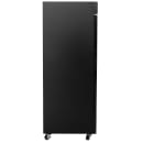 MoTak MGD-1DR-23-X 28 3/8" One Section Glass Door Merchandiser - (1) Right Hinge Door, Black, 115v thumbnail 8