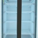 MoTak MGD-2DF-36-HC 39 1/2" Two Section Display Freezer w/ Swing Doors - Bottom Mount Compressor, Black, 115v thumbnail 11