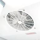 MoTak MGD-2DF-36-HC 39 1/2" Two Section Display Freezer w/ Swing Doors - Bottom Mount Compressor, Black, 115v thumbnail 15