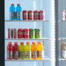 MoTak MGD-2DR-48-X 53 1/8" Two Section Glass Door Merchandiser - (2) Left/Right Hinge Doors, Black, 115v thumbnail 10