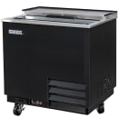 MoTak MGF-36-X 1 Section Glass Chiller w/ 180 Mug Capacity - Black, 115v thumbnail 5