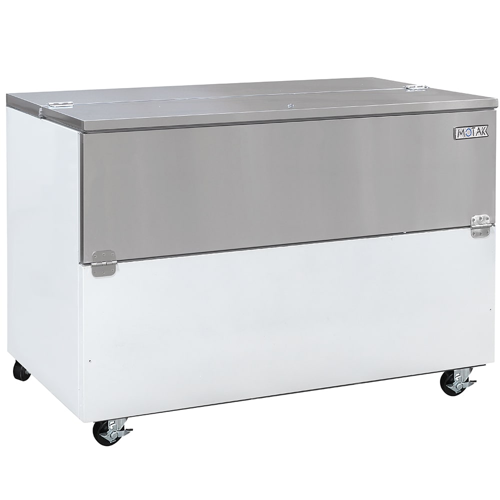 MoTak MMC58-X Milk Cooler w/ Top & Side Access - (1024) Half Pint Carton Capacity, 115v