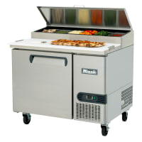 MoTak MPR-44-X 44 1/2" Pizza Prep Table w/ Refrigerated Base, 115v thumbnail 27