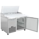 MoTak MPR-44-X 44 1/2" Pizza Prep Table w/ Refrigerated Base, 115v thumbnail 3