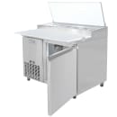 MoTak MPR-44-X 44 1/2" Pizza Prep Table w/ Refrigerated Base, 115v thumbnail 6